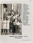 Gordon Bay School 1936 (Approx)