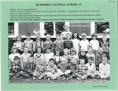 Humphrey Central School 19