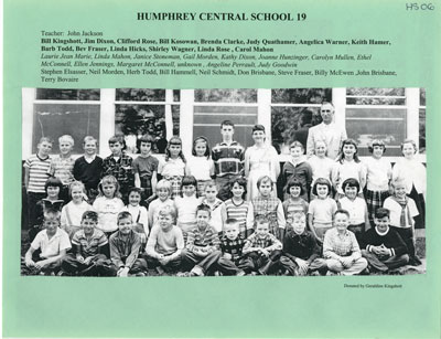 Humphrey Central School 19