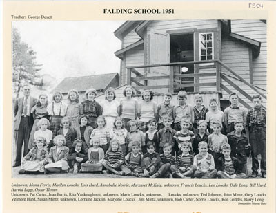 Falding School 1951