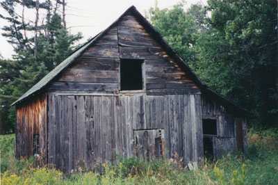 Barn at the McCans Homestead