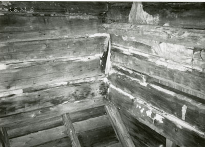 Inside the Barn at Hattie and Walter McCans