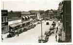 Main Street, Huntsville, Ontario, looking east, 1944-1950.