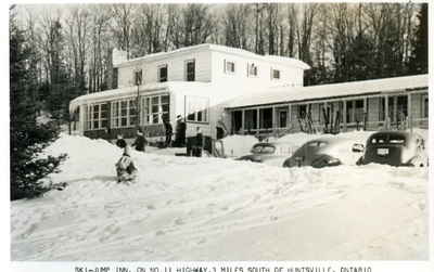 Ski Jump Inn (Jorlea Lodge), Huntsville, Ontario.