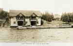 The boathouse, Port Cunnington Lodge, Lake of Bays, Muskoka.