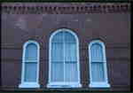 The Village Shop, 67 Main Street East, Huntsville, Ontario, 1980-1990, upper windows.