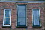 First Baptist Church, 15 Main Street West, Huntsville, Ontario, 1980-1990, windows.