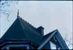 House at 75 Main Street, Huntsville, Ontario, 1980-1990, roof detail.