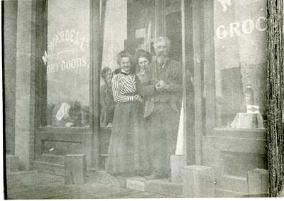 Wardell's Store, 77 Main Street, East, Huntsville, Ontario. (1895-1911)