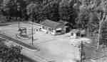 Wardell's Highway 11 Store in the 1950's, Huntsville, Ontario.