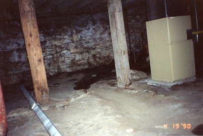 Basement, Hugh Taylor Farm, Huntsville, Ontario.