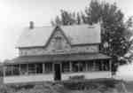 Henwood, O'Donoghue house, 185 Morgan's Road, Huntsville, Ontario, early photo.