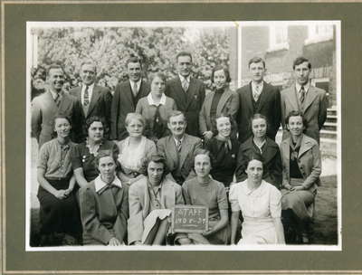 Huntsville Public and High School Staff 1938-39, Huntsville, Ontario.