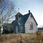 St. Mary's Anglican Church, Aspdin, Ontario, 1950.