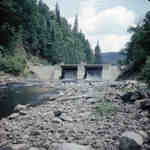 New Distress Dam on the Big East River system, Muskoka, Ontatio.