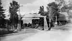 The Archway,Highway 11, west entrance to Huntsville, Ontario, 1932-1958.
