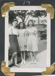 Lorene (Centre), Evelyn (Right), ? (Left)