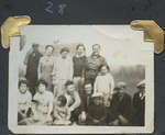 Grandpa, Grannie, Gladys, Ruby, Bea, Nookie Jack, Clifford, Colin, John, Sarah