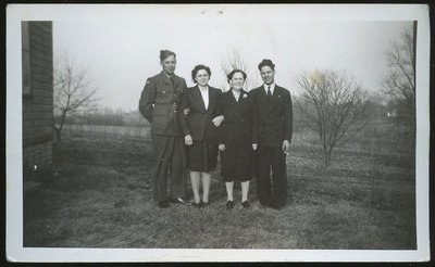 Garfield Maracle, Jean John, Bertha Maracle, Harold Maracle