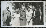 Reverand and Mrs. Pringle, Aunt Beana (Dr. Oryuntakas – check spelling, daughter) Jean and Clayton John