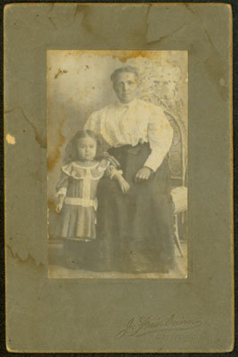 Unidentified Woman & Girl