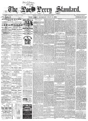 Port Perry Standard (Port Perry, ON), 10 Jul 1884