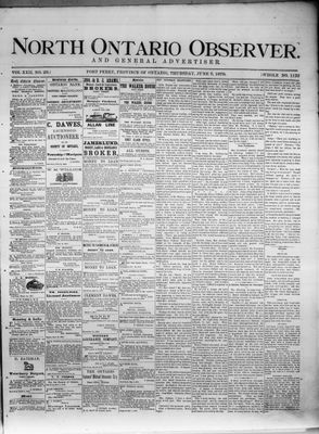 North Ontario Observer (Port Perry), 5 Jun 1879