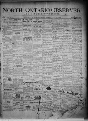 North Ontario Observer (Port Perry), 15 Jan 1880