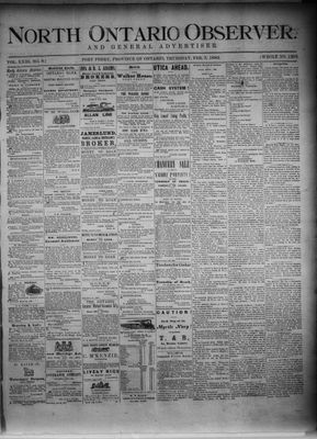 North Ontario Observer (Port Perry), 5 Feb 1880