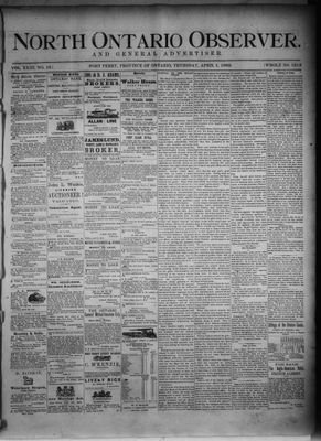 North Ontario Observer (Port Perry), 1 Apr 1880