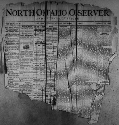 North Ontario Observer (Port Perry), 6 Jan 1881