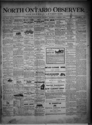 North Ontario Observer (Port Perry), 3 Mar 1881