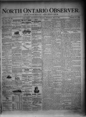 North Ontario Observer (Port Perry), 5 May 1881