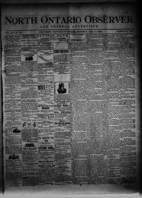 North Ontario Observer (Port Perry), 11 May 1882