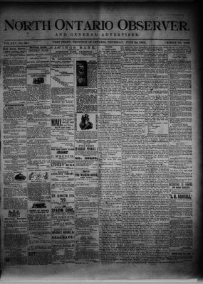 North Ontario Observer (Port Perry), 22 Jun 1882