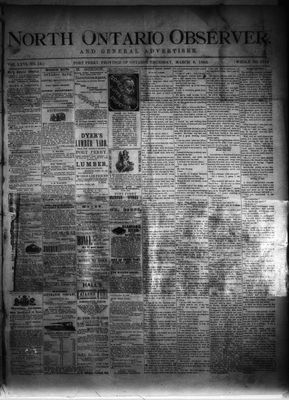 North Ontario Observer (Port Perry), 8 Mar 1883