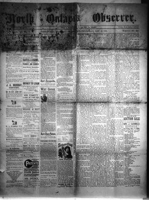 North Ontario Observer (Port Perry), 10 Nov 1892