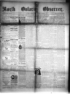 North Ontario Observer (Port Perry), 24 Nov 1892