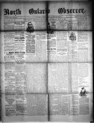 North Ontario Observer (Port Perry), 13 Sep 1894