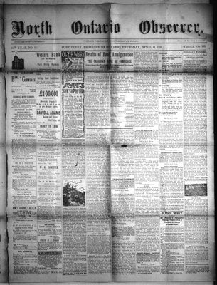 North Ontario Observer (Port Perry), 18 Apr 1901