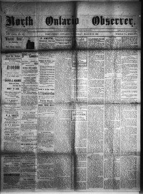 North Ontario Observer (Port Perry), 19 Mar 1903