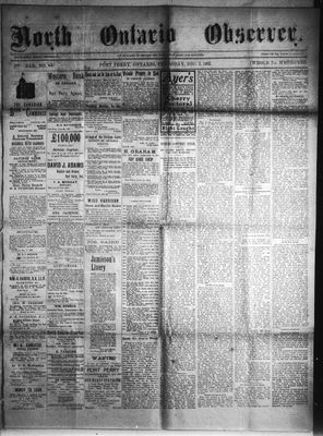 North Ontario Observer (Port Perry), 3 Dec 1903