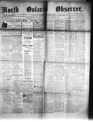 North Ontario Observer (Port Perry), 14 Apr 1904