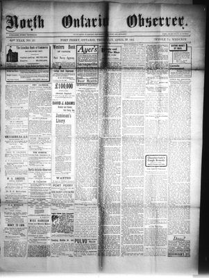 North Ontario Observer (Port Perry), 28 Apr 1904