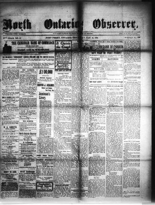 North Ontario Observer (Port Perry), 18 Jan 1906