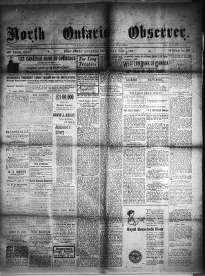 North Ontario Observer (Port Perry), 1 Feb 1906