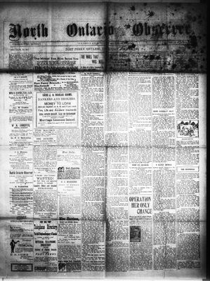 North Ontario Observer (Port Perry), 22 Jul 1909