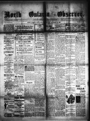 North Ontario Observer (Port Perry), 26 Aug 1909