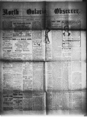 North Ontario Observer (Port Perry), 19 Jan 1911