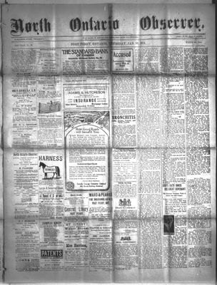 North Ontario Observer (Port Perry), 22 Jan 1914